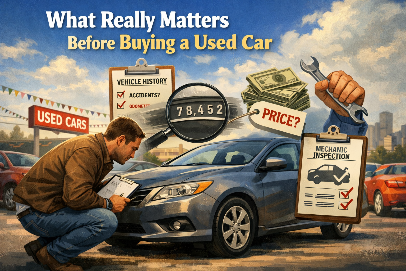 What Really Matters Before Buying a Used Car